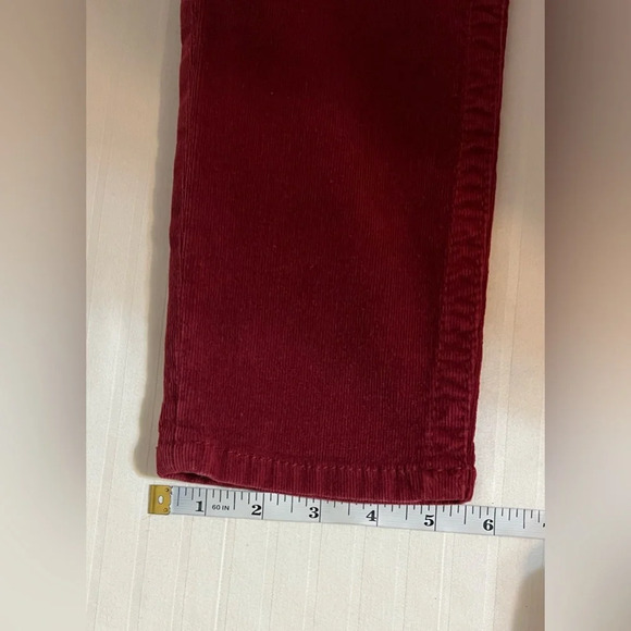 Seven 7 corduroy skinny pants. Red  Size 4 - Picture 12 of 12